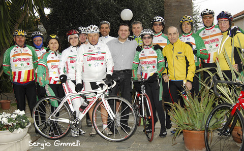Team Capodivento all'Hotel Casella
